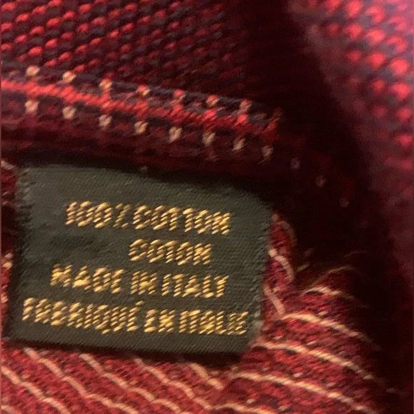 BOBBY JONES COLLECTION Vintage Burgundy Polo Style Golf Shirt - Size L - Picture 6 of 6